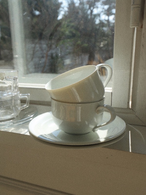 [vintage] royal copenhagen coffee cup &amp; saucer